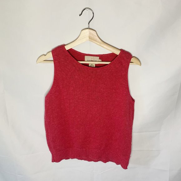 Vintage J. Crew Sweater Vest Pink Size M - Picture 2 of 6